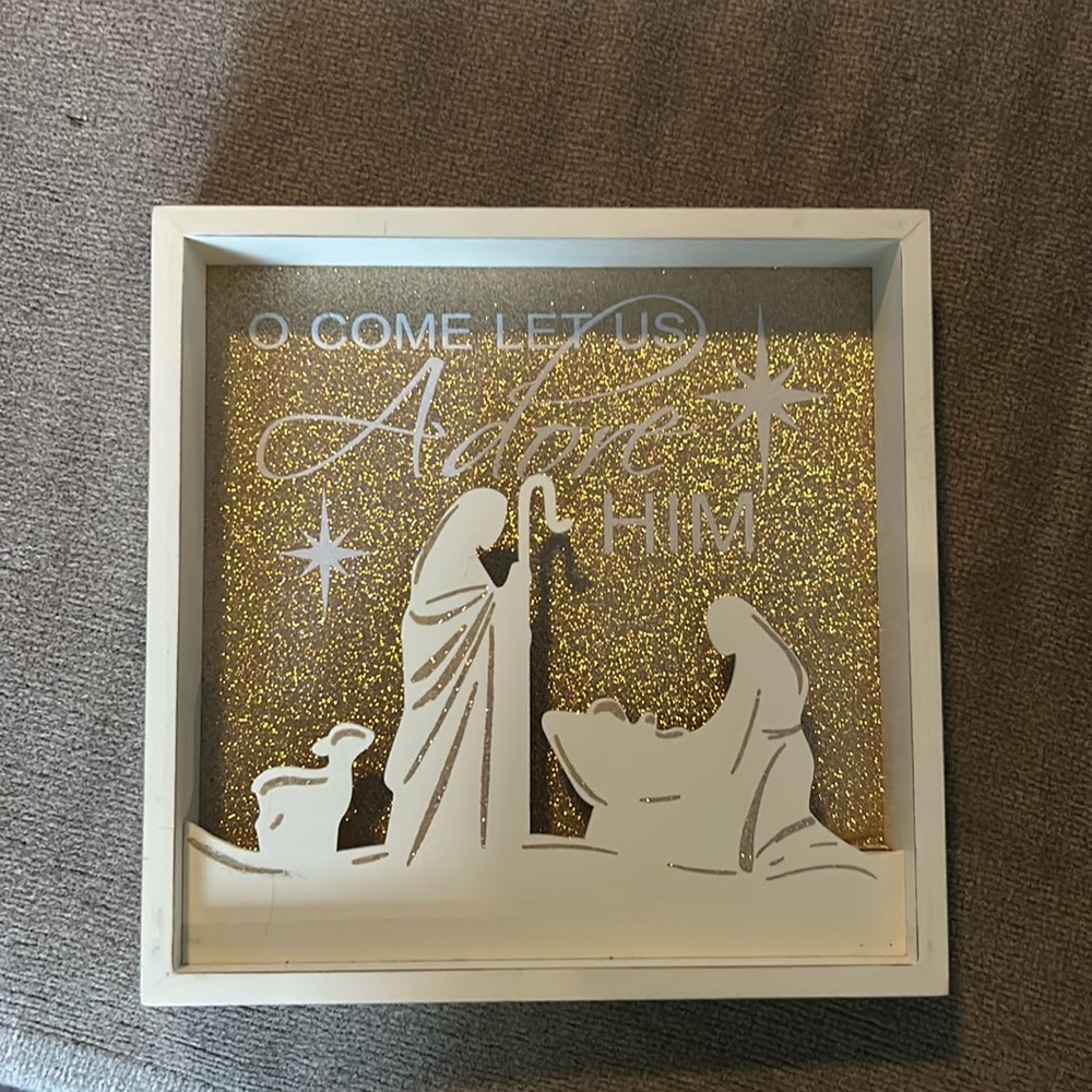 Manger Wall Decor